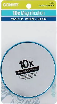 Conair Styling Suction Cup 10X Magnification Stickaround Mirror • $9.52