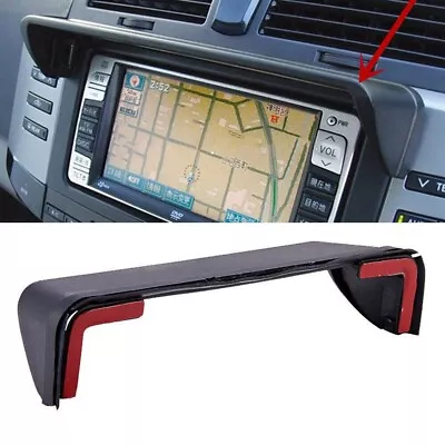 Car GPS-Navigation Hood Visor Radio Sun Shade Anti-Glare Cover Parts • $10.60