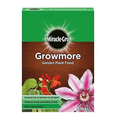 Miracle-Gro 3.5kg Box Growmore Garden Plant Food • £8.39