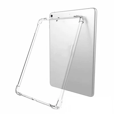 $17.45 • Buy Clear Soft Silicon Transparent TPU Slim Back Case Cover For IPad Air 234 Mini 4