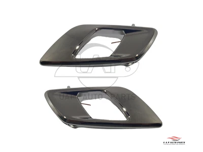 $35 • Buy Dark Chrome Left & Right Inner Door Handles For Ford Ranger PX Thai/BT50 2011-22