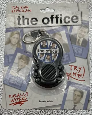 THE OFFICE Talking Keychain TV Show Quotes Brand New Sealed 4035 • $18.99