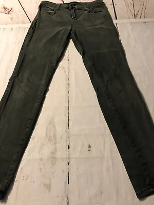 J Brand Women's Denim Conifer Gray Super Skinny Jeans Stretch Size 29 X 30 • $29