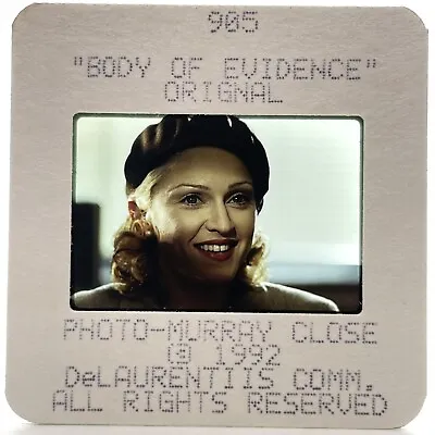 35mm Slide Of Madonna In Body Of Evidence Movie Vintage Publicity Promotion #16 • $24