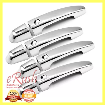 For Chevrolet Malibu Impala Volt Chrome Door Handle Cover Covers W/smart Hole • $16.99