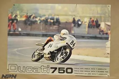 Vintage Ducati 750 GT 750 Sport 750 SS Super Sport Desmo Brochure Poster • $439.99