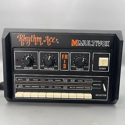 Vintage Rhythm Ace Multivox FR-3 Rhythm -Pre Roland - Drum Machine • $549.99