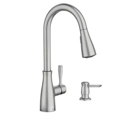Moen 87699SRS Spot Resist Stainless Lucira High Arc Pulldown Kitchen Faucet • $137.99