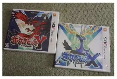 $101 • Buy Nintendo 3DS Pokemon X Y Pocket Monsters Set Role Playing 3DS JAPAN JP NTSC-J