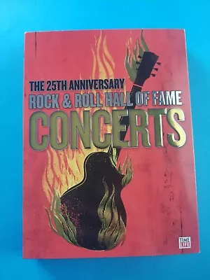 25th Anniversary Rock & Roll Hall Of Fame Concerts DVD Metallica Sting Ozzy + • $7.88