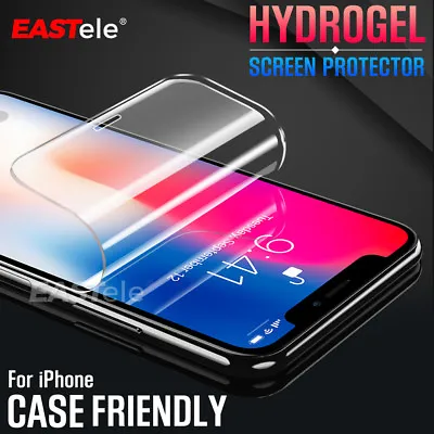$6.95 • Buy EASTele HYDROGEL Screen Protector For Apple IPhone 12 11 Pro XS Max XR 8 7 Plus