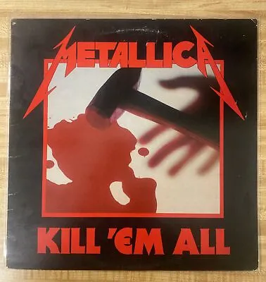 LP METALLICA Kill 'em All MRI069 MEGAFORCE US First Pressing • $250