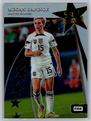 Megan Rapinoe 2022-23 Panini Select FIFA Select Stars Silver Prizm #18 USA • $2.99