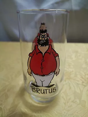 Vintage ~ 1975 POPEYE Coca Cola Kollect-A-Set Series Drinking Glass 'Brutus'  • $12.50
