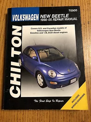 Volkswagen VW Beetle Bug 1998-2005 Shop Service Repair Manual TDI Engine Guide • $39.99