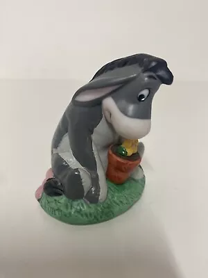 Original Rare Disney Grolier Ceramic Eeyore Figure Figurine From Winnie The Pooh • £9.99