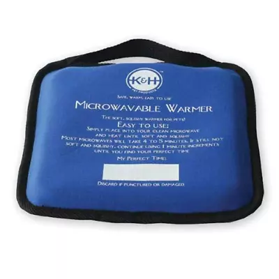 K&H Pet Products Microwavable Pet Bed Warmer Blue 9  X 9  • $54.22