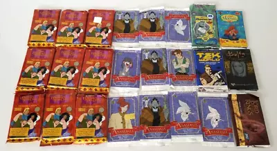 24 Vintage 90's Non Sport Trading Cards Sealed Packs Mixed Movie Tv Lot • $16