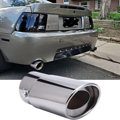 For Ford Mustang GT Exhaust Pipe Tail Muffler Tip Stainless Steel 1.5  To 2.25  • $15.69