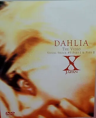 X Japan Dahlia The Video Visual Shock #5 Part 1 & 2 Authentic DVD Japanese Rock • $50