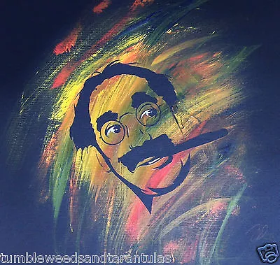 Groucho Marx Original Art Signed By Artist Thel Arthur • $249