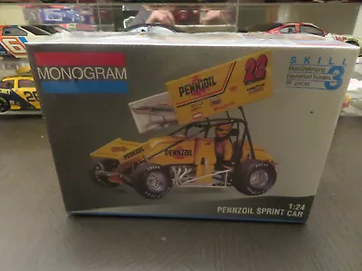 Monogram Pennzoil Sprint Car Sealed 1/24 • $30