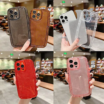 $10.66 • Buy Case For Oppo K10 A96 A77 A95 Shockproof+Glitter Silicone Back Case Phone Cover