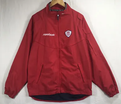 £17.50 • Buy Official Liverpool F.C. Track Top, Reebok, Red, Used, Size S - 44” - 46” Chest.