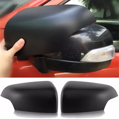 Door Mirror Cover Matte Black For Ford Ranger PX PX2 PX3 Everest T6 2012-2022 • $39.99