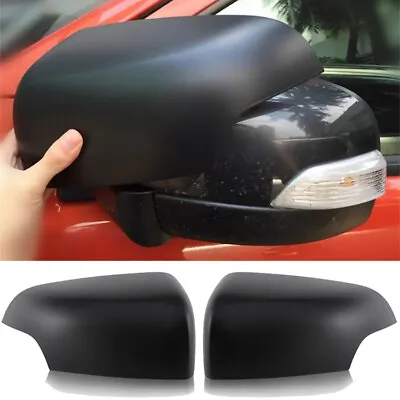 Door Mirror Cover Matte Black For Ford Ranger PX PX2 PX3 MK3 2012-2022 Everest  • $37.99