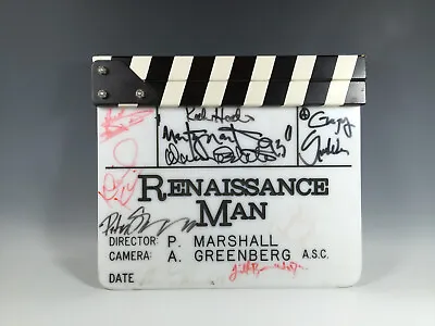 RENASSIANCE MAN Signed Movie Clapper Board Slate (0001-6184) • $495