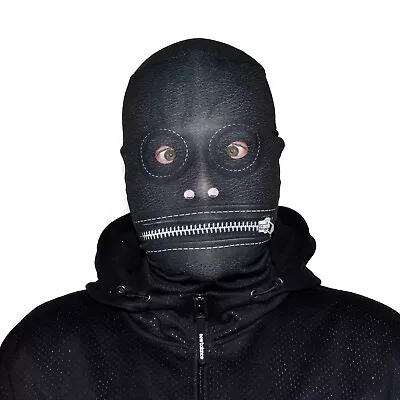 The Gimp Design 3D Effect Lycra Fabric Face Mask Halloween Scary FS225 • $14.71