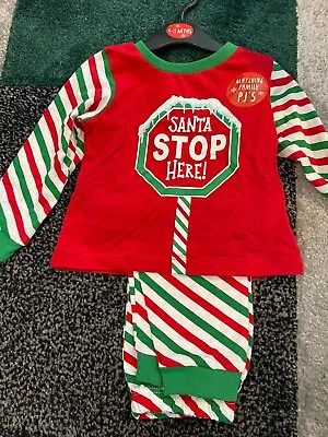 Baby Christmas Pyjamas Size 9-12months • £3