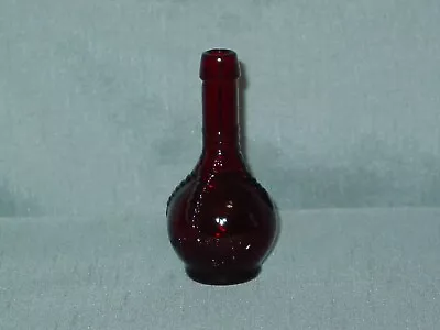 Vintage Wheaton Miniature Red Ball & Claw Bitters Glass Bottle • $12.99