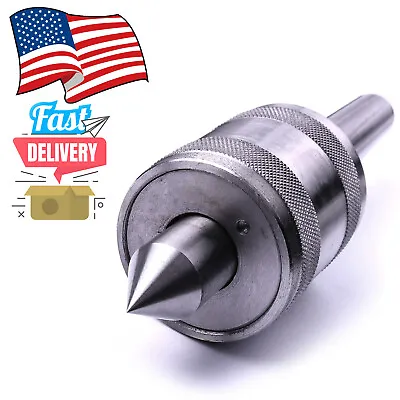 Mt2 Taper Live Center Triple Bearing Lathe Live Center Taper Tool • $31.99