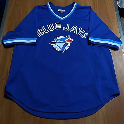 Mitchell & Ness Authentic Joe Carter Toronto Blue Jays 1993 BP Jersey 52 2XL • $50