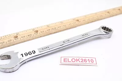 S-K Wayne 8314 14mm Metric Chrome 12 Point Combination Wrench  USA • $12.99