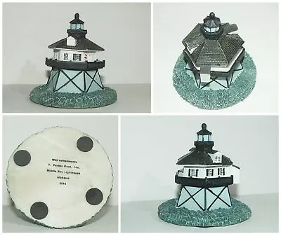 Lighthouse Middle Bay Alabama 2016 T Parker Host Resin Figurine  • £18.31