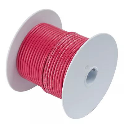 Ancor Marine 10 AWG Boat Tinned Copper Primary Electrical Cable Wire RED 100FT • $49.80