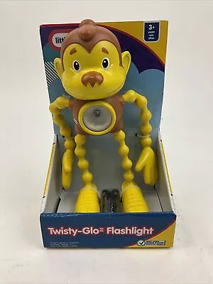 Little Tikes Twisty-Glo Flashlight Yellow Monkey Bendablenew • $19.99