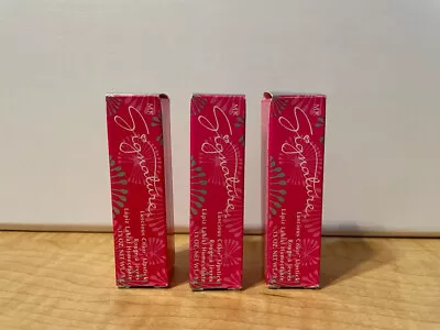 LOT Of 3 Mary Kay SIGNATURE LUSCIOUS Color Lipstick  BERRY DAWN MIDNITEMAUVE... • $12