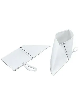 White Spats Gangster Adult Shoe Covers Men's Adult 1920's Fancy Dress Costume • $5.69