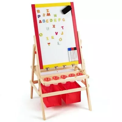 £29.99 • Buy Children's Double Sided Easel With Storage Bags - Read First