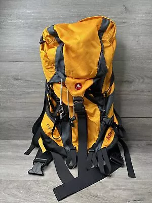 Marmot Biospan Eiger 36 Backpack Orange Black Hiking Camping Climbing Pack Frame • $74.95