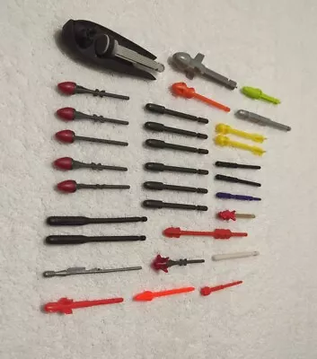 Weapons MISSILES Projectiles ~ LOT Of 31 ~ Accessories Parts & Pieces ~ Pre-Own • $25