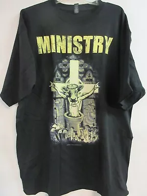 Ministry Official Merch Holy Cow Band Concert Music T-shirt 2xl / Xxl • $15.99