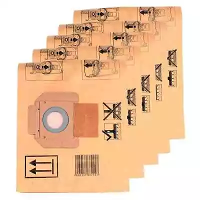 Makita Vacuum Filter Bags Suit 446l 5 Pack P70194 • $79.99