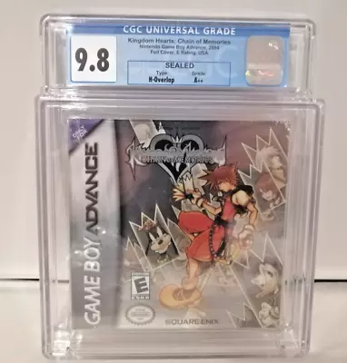Kingdom Hearts Chain Of Memories New GBA Nintendo Game Boy Advance CGC 9.8 A++#1 • $4999