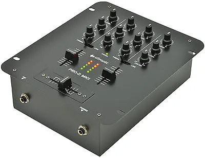 Citronic PRO:2 DJ Mixer MKII 2 Channel Mixer Disco Sound Audio • £84.50