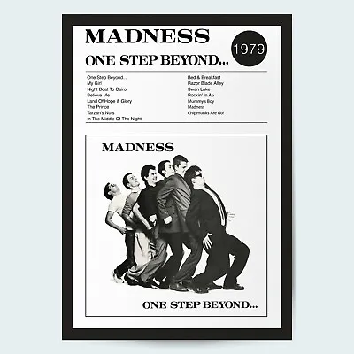 Madness One Step Beyond Fine Art Album Poster • £7.99